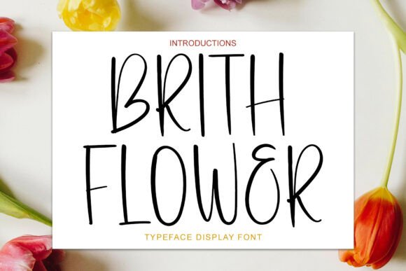 Birth Flower: A Stylish and Dainty Script Font for Your Creative Projects