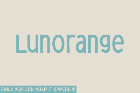 Discover Lunorange: A Unique Handwritten Font for Creative Projects