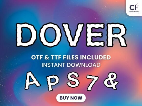 Dover Font: Bold Decorative Display Typography