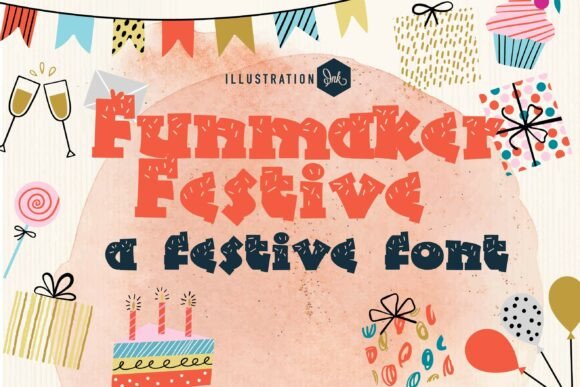 Funmaker Festive: Elevating Celebration Design with Joyful Typography