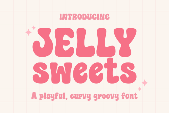 Jelly Sweets: Elevating Retro Design with Playful Typography