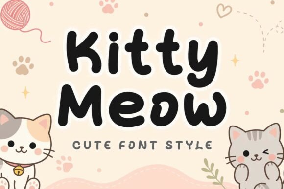 Kitty Meow Font: Playful Typography for Creative Projects