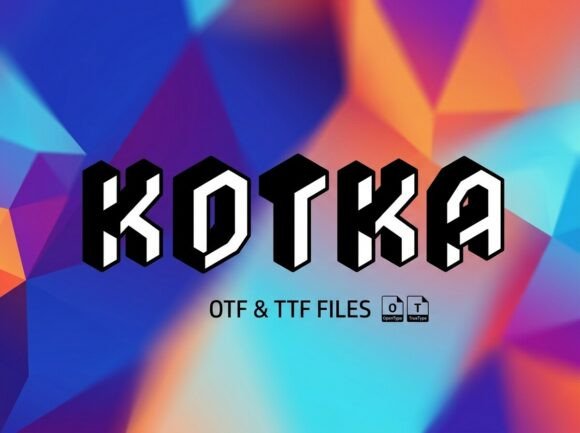 Kotka: Bold Decorative Display Font