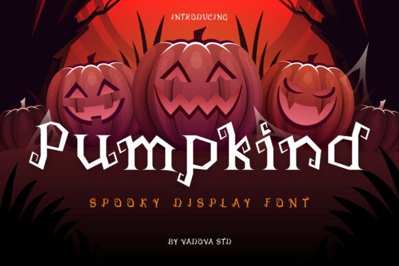 Pumpkind: A Whimsical Font for Spooky Design