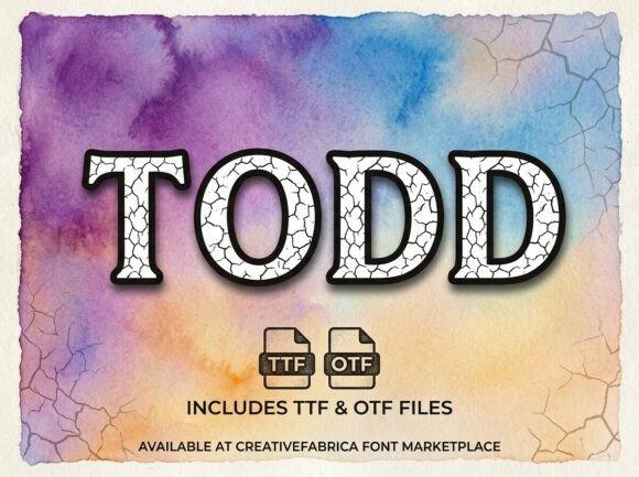 Todd: Mastering the Art of Uppercase Display Typography