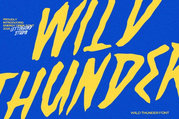 Wild Thunder Font: Bold Typography for Impact
