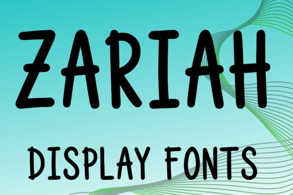 Zariah: A Practical Guide to Using Playful Hand-Drawn Typography
